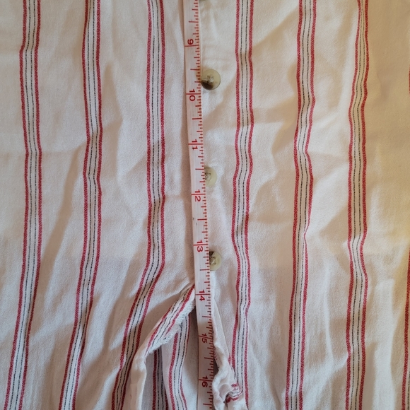 American Eagle Outfitters || vertical striped high-low skirt - Picture 7 of 11